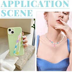 100 шт. Непрозрачные акриловые бусины&nbsp;SACR-YW0001-92