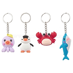 Брелок из ПВХ пластика морской организм&nbsp;KEYC-JKC01037