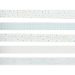 1 коробка бумажных декоративных клейких лент&nbsp;DIY-SP0005-56C