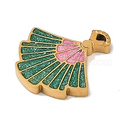 Ионное покрытие (ip) 304 нержавеющая сталь блестки эмалированные подвески&nbsp;STAS-M080-03G