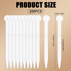 200 шт. тест-полоски для парфюмерной бумаги&nbsp;AJEW-CP0007-82B