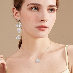 300 шт. 3 стиля прозрачных и непрозрачных акриловых колпачков для бусин-цветов&nbsp;MACR-AR0001-25