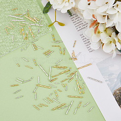 1422 шт. 6 вида стеклянных витых бусин&nbsp;SEED-FH0001-11