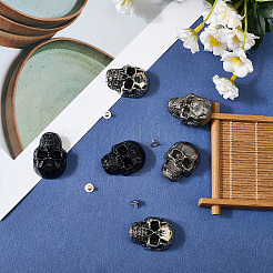 6 шт. 3-х цветные декоративные заклепки из сплава&nbsp;FIND-CY0001-43