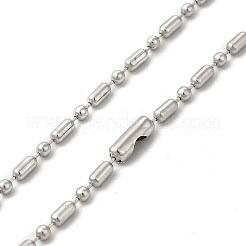 Колье из сплава с крестом и цепочками NJEW-K245-003P