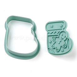 Пластиковые формочки для печенья на рождественскую тематику&nbsp;LS-DIY-K061-06