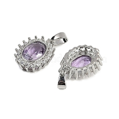 Подвески из натурального аметиста &nbsp;G-C172-07P-01