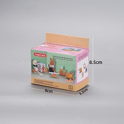 Пластиковые миниатюрные украшения&nbsp;PW-WGF837D-01