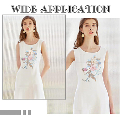 Компьютеризированные ткани для вышивания шить на заплатки&nbsp;DIY-BC0009-30