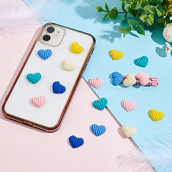 Кабошоны из непрозрачной смолы&nbsp;RESI-PH0001-75