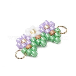 Подвески-коннекторы из стеклянных бусин&nbsp;PALLOY-MZ01210