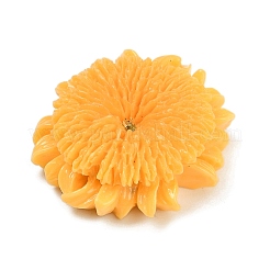 Непрозрачные смоляные цветы кабошоны&nbsp;RESI-R463-02A