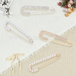 4 шт. 4 стиля железных булавок для килта для одежды&nbsp;JEWB-CN0001-04