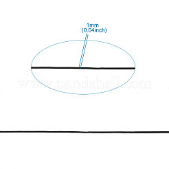Шнур натуральной кожи&nbsp;WL-TAC0002-01B-1mm