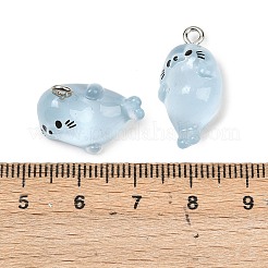 Прозрачные смоляные подвески&nbsp;RESI-H043-03P