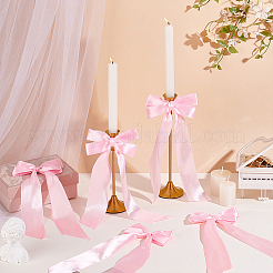 12 шт. полиэстеровый бант для украшения свечей&nbsp;HJEW-PH02246