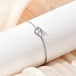 Браслеты из нержавеющей стали 304 для женщин&nbsp;BJEW-C088-01P