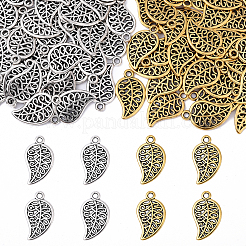 40 шт. 2 цвета подвески из сплава в тибетском стиле&nbsp;TIBEP-YW0002-11
