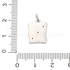 Латунные микро проложить кубического циркония подвески&nbsp;KK-H527-29P