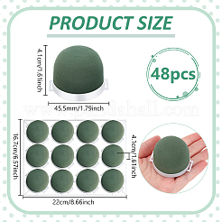 48 шт. мини-держатель для флористической пены&nbsp;AJEW-WA0001-46