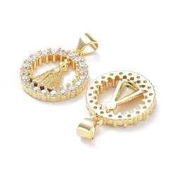 Латунные подвески с реечным покрытием&nbsp;KK-Z036-05G