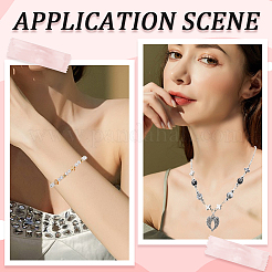 60шт 2 цвета латунные бусины&nbsp;KK-CN0002-95