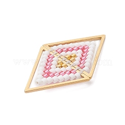 Подвески-коннекторы из стеклянных бусин&nbsp;PALLOY-MZ01110