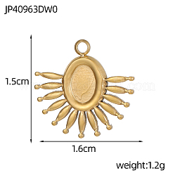 Подвески из нержавеющей стали 304&nbsp;STAS-OY009-07G