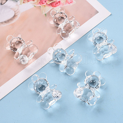 Прозрачные акриловые подвески&nbsp;TACR-T005-11A-1