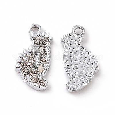 Сплава кристалла горный хрусталь подвески&nbsp;ALRI-H004-34P-1