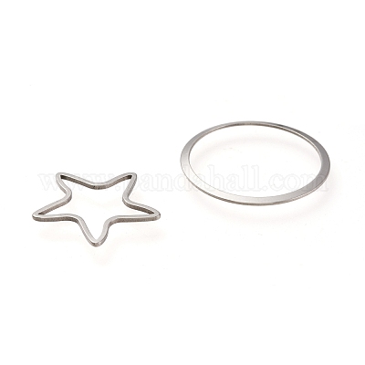 Латунные соединительные колечки&nbsp;KK-XCP0001-13-1