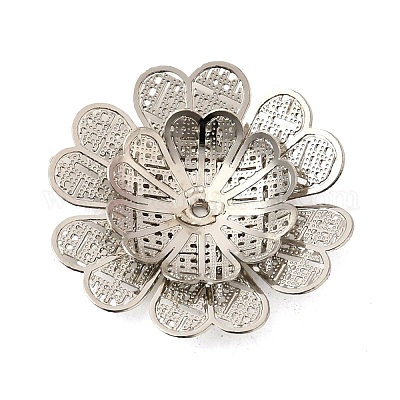 Шапочки и конусы для бусин&nbsp;KK-C167-03C-P-1