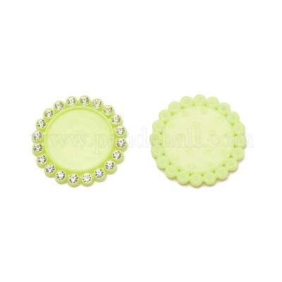 Пластиковые оправы кабошон&nbsp;KY-WH0096-39E-1