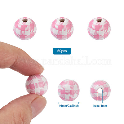 Натуральные деревянные бусы&nbsp;WOOD-TAC0010-05D-1