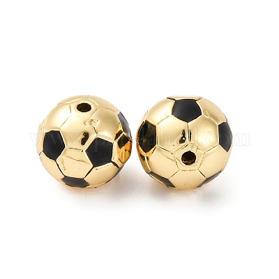 Латунные бусины&nbsp;KK-H002-02C-G-RS-1