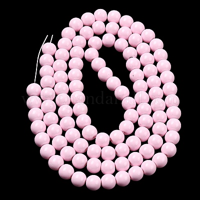 Окрашенные стеклянные бусины &nbsp;DGLA-S071-8mm-B2-1