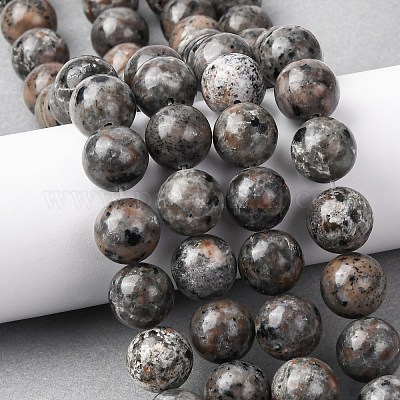 Натуральный флуоресцентный сиенитовый камень (светящийся в ультрафиолетовом свете) бусины нити&nbsp;G-G789-02E-1