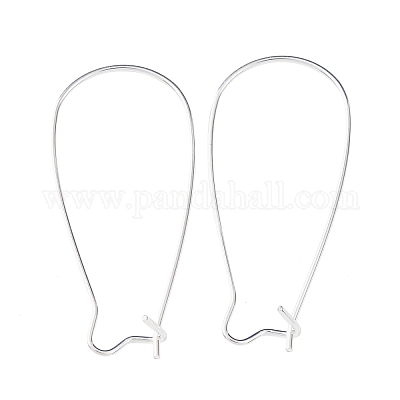 Латунные серьги-кольца серьги почек&nbsp;EC221-S-1