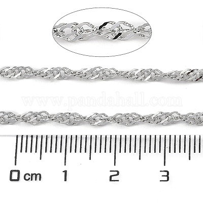 Устойчивые к потускнению цепи из нержавеющей стали марки 304 из Сингапура CHS-C010-04B-P-1