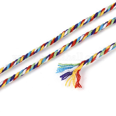 150 м двухслойных хлопковых витых шнуров&nbsp;OCOR-N010-01-14-1