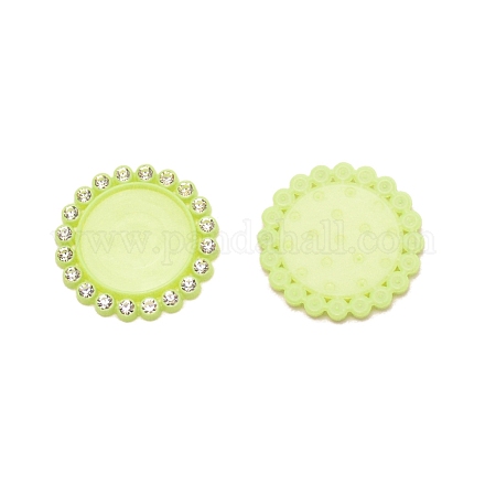 Пластиковые оправы кабошон&nbsp;KY-WH0096-39E-1