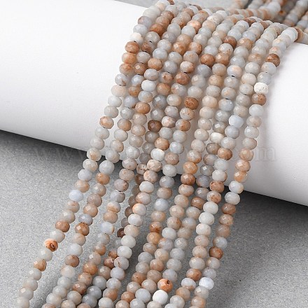 Натуральные ангельские бусины&nbsp;G-K366-F02-4x3mm-1