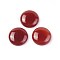 Natural Carnelian Cabochons, Dyed & Heated, Half Round, 20x5~7mm
