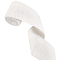 3 Yards Polyester Ribbon, Clothes Accessories, White, 3 inch(75mm)