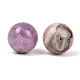 Бусины из натурального аметиста и кружевного агата&nbsp;G-K381-06A-2