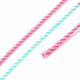 5 рулон 12-слойных сегментных окрашенных полиэфирных шнуров&nbsp;WCOR-P001-01B-08-3