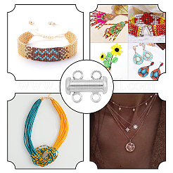 1 шт. 925 застежки-защелки из стерлингового серебра&nbsp;STER-GO0001-72A