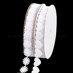 2 рулон полиэстеровой кружевной ленты с сердечками и цветами 2 стилей&nbsp;OCOR-PH0004-66A