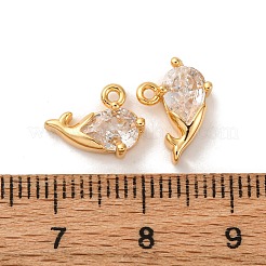 Латунные микро проложить кубического циркония подвески&nbsp;KK-K382-29G-03