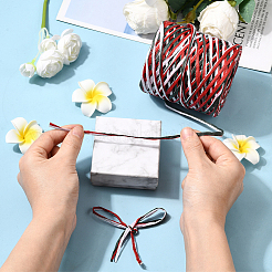 Сегментированные окрашенные шнуры из рафии для поделок своими руками&nbsp;OCOR-WH20020-27E